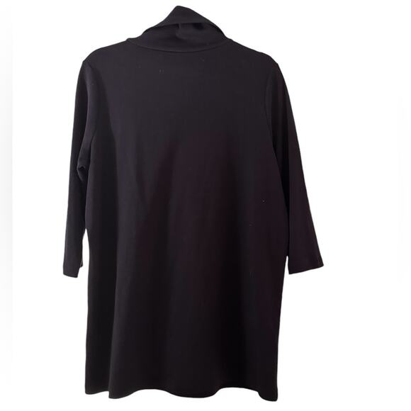 COS A-Line Turtleneck Mini Dress Navy City Chic Minimalist, size M - Picture 5 of 5